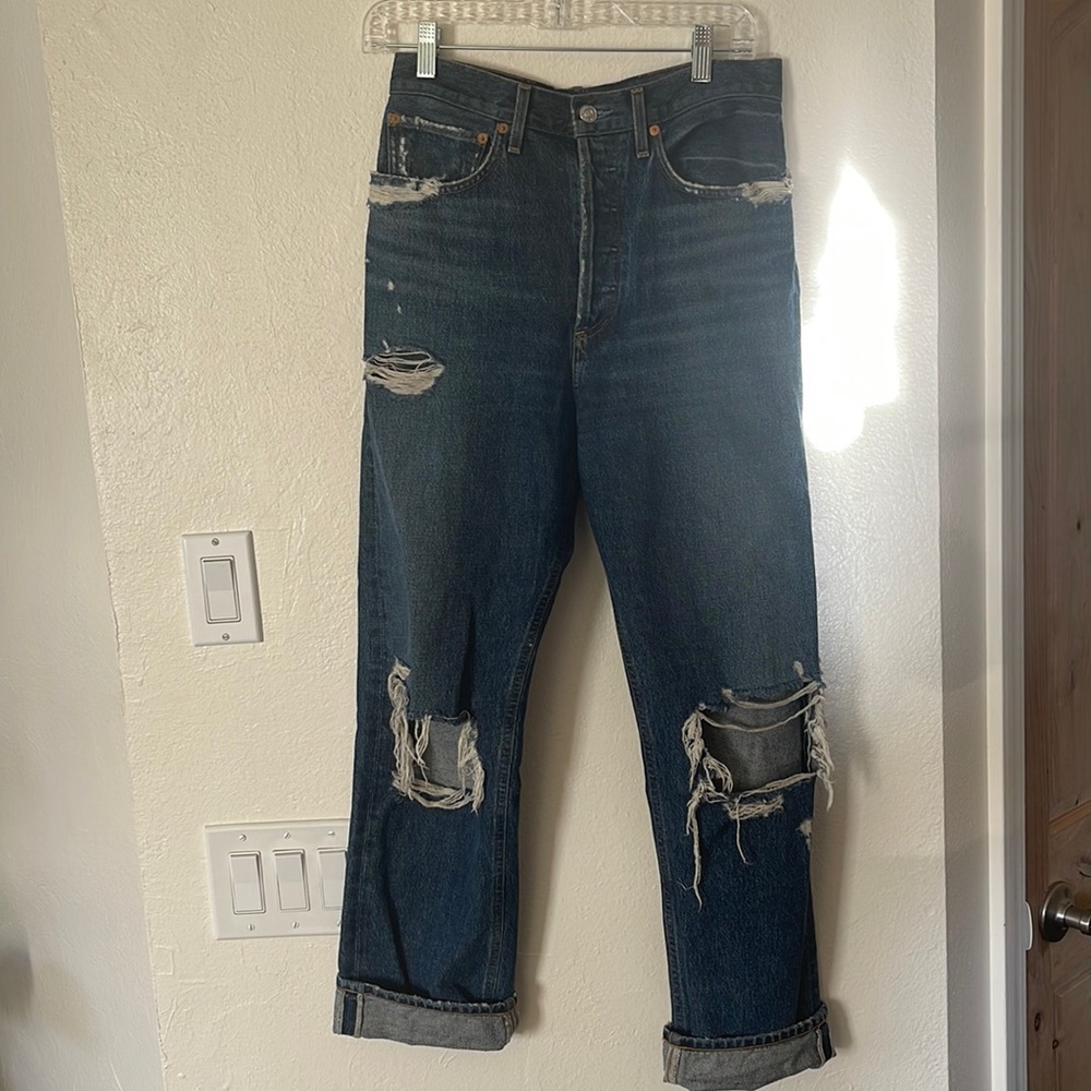 Agolde Straight Leg Jeans